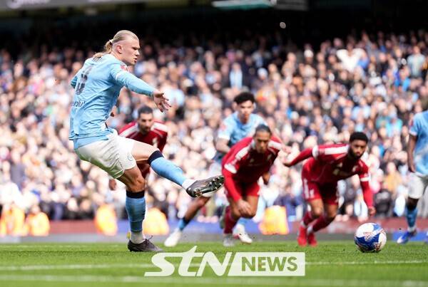 맨체스터 시티 엘링 홀란. /사진=뉴시스(AP)