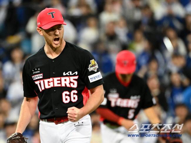 KIA 타이거즈 시절 에릭 라우어. 스포츠조선  DB