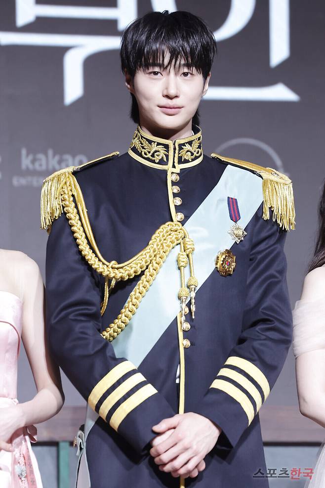 MBC 새 금토드라마 '21세기 대군부인' 제작발표회에 참석한 변우석. 2026. 4.6 ⓒ이혜영 기자 lhy@hankooki.com