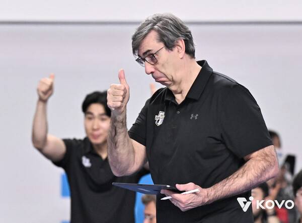 필립 블랑 현대캐피탈 감독. ⓒKOVO