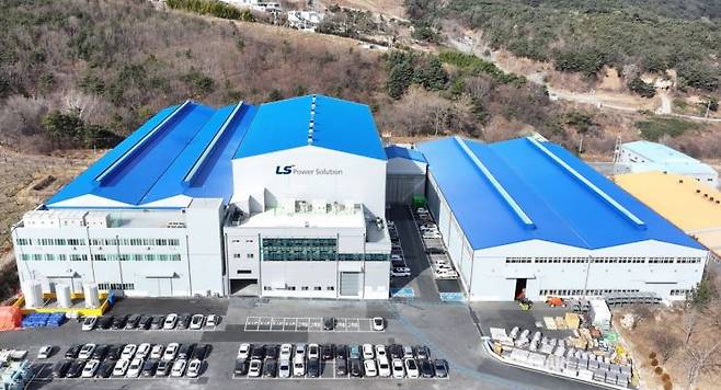 LS파워솔루션 울산 사업장 전경. LS일렉트릭