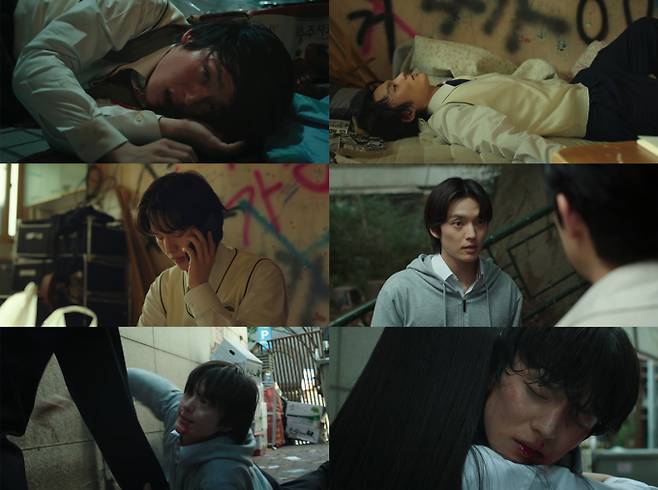 ‘신이랑’ 한현준, 학폭 피해자 눈도장 (제공: SBS)