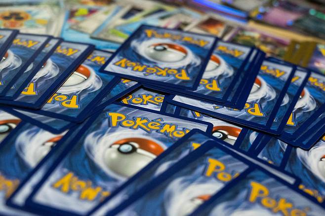 포켓몬 트레이딩 카드./AFP 연합뉴스
