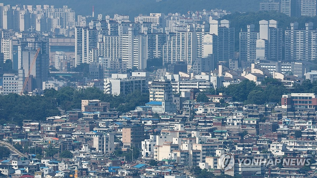 서울 아파트 모습. 연합뉴스