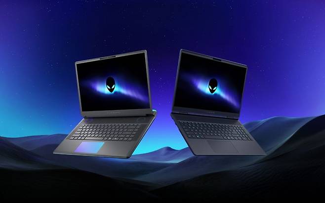 에일리언웨어 16 에어리어-51과 에일리언웨어 16X 오로라. 델 테크놀로지스 제공