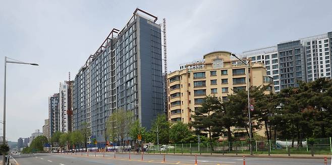 신반포21차 오티에르반포. [이충우기자]