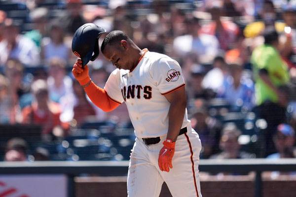 샌프란시스코에게 안풀리는 하루였다. 사진= AP= 연합뉴스 제공