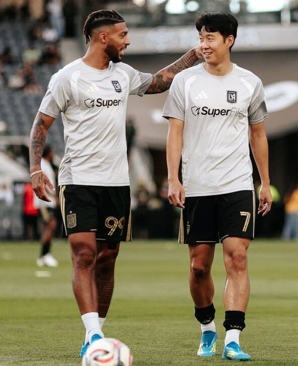 손흥민과 부앙가/LAFC