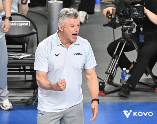 대한항공 헤난 달 조토 감독/KOVO