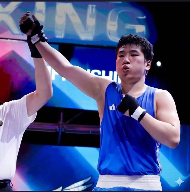 [서울=뉴시스] 김민성, 2026 아시아복싱선수권대회 동메달 확보. (사진=대한복싱협회 제공) *재판매 및 DB 금지