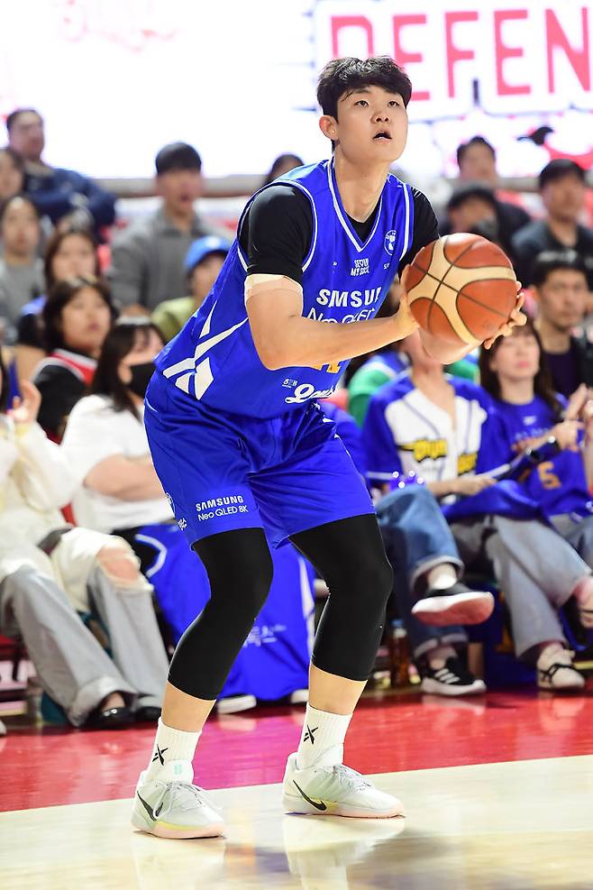 [서울=뉴시스] 프로농구 서울 삼성의 이규태. (사진=KBL 제공)