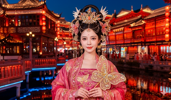 왕홍 스타일 예시 이미지. 기사 내용 이해를 돕기 위해 AI로 생성한 이미지. 툴 제공=제미나이