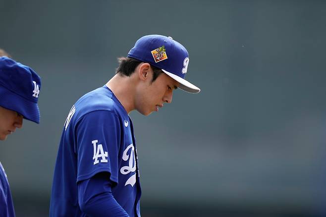 스프링캠프에서의 사사키 로키. AP연합뉴스