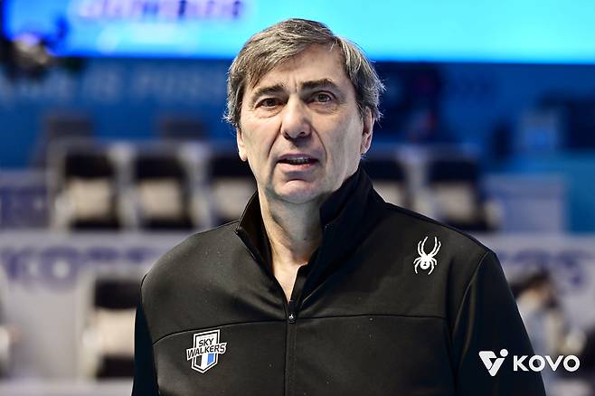 필립 블랑 현대캐피탈 감독. KOVO 제공