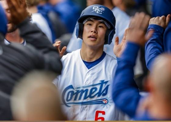 오클라호마시티 코메츠 소속 김혜성의 모습. /사진=오클라호마시티 코메츠 공식 SNS