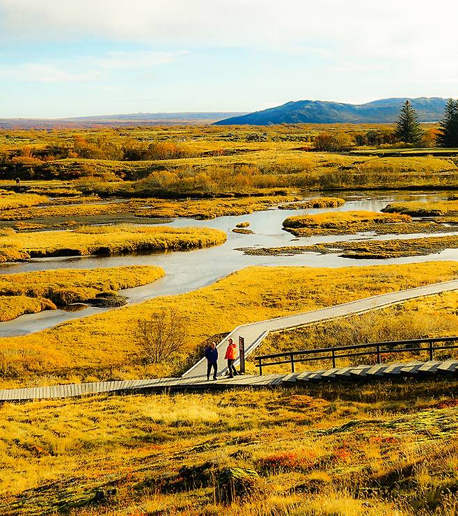 북아메리카판과 유라시아판이 멀어지는 곳, 싱벨리르 국립공원