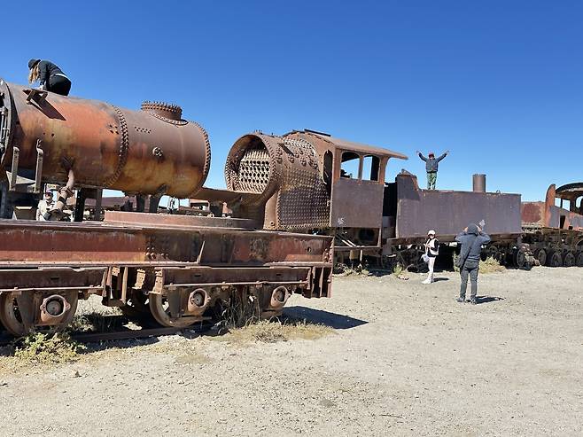 ‘열차 무덤’의 황량한 풍경. /필자 제공