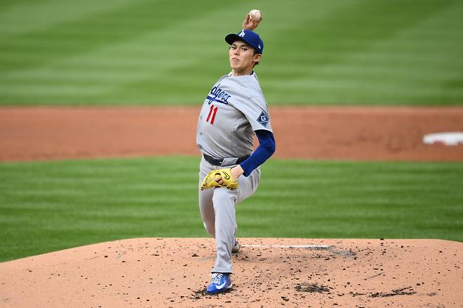 사사키 로키는 스플리터의 위력을 되찾지 못한다면 부진을 면치 못할 가능성이 높다. AP연합뉴스