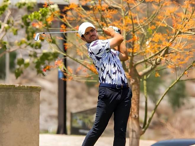 KPGA 투어 QT_를 통해 KPGA 투어에 데뷔하는 브랜든 케왈라마니. KPGA 제공