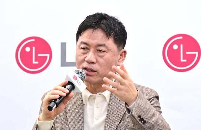 류재철 LG전자 사장. LG전자 제공