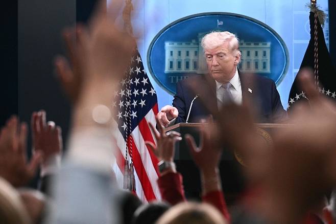 도널드 트럼프 미국 대통령. [AFP 연합]