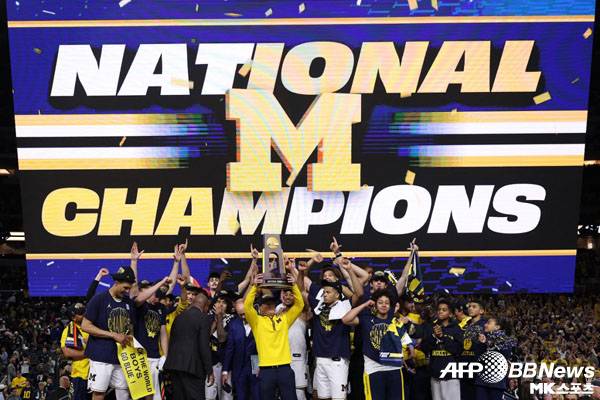 미시건대학은 1989년 이후 첫 우승을 차지했다. 사진(美 인디애나폴리스)=ⓒAFPBBNews = News1