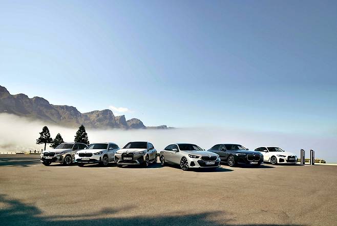 BMW 그룹 전동화 모델. [BMW 제공]