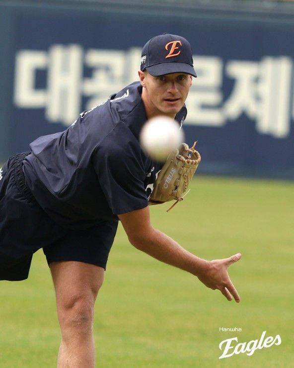 [서울=뉴시스] 프로야구 한화 이글스의 잭 쿠싱. (사진 = 한화 이글스 제공) *재판매 및 DB 금지