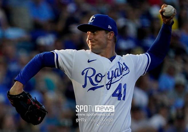 ▲ 캔자스시티 소속 당시의 터커 데이비슨