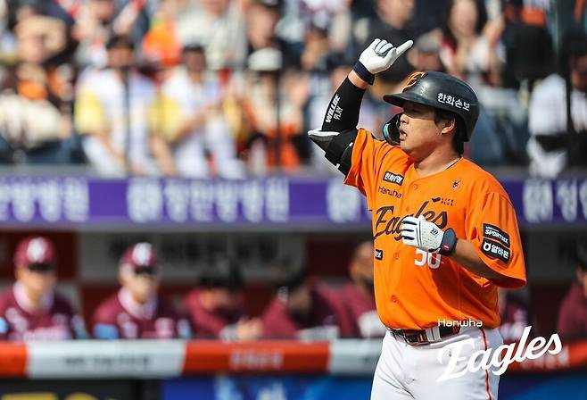 ▲ 강백호 ⓒ한화 이글스