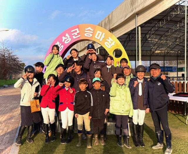 ▲ 홍성군유소년승마단-홍성군 제공