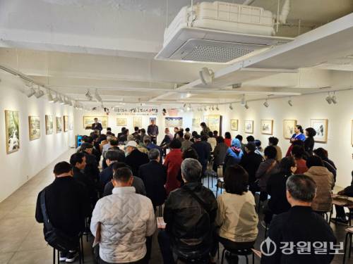 8일 서울 종로구 인사동 갤러리 라메르에서 100여명이 참석한 가운데 ‘제59회 단종문화제 영월홍보전 in 서울’ 행사가 성황리에 열렸다.