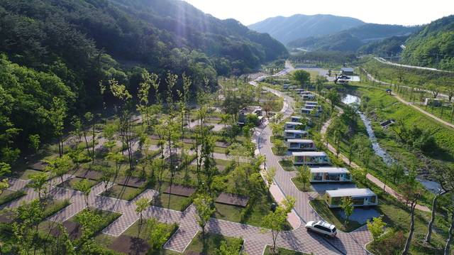 영주호 오토캠핑장 전경/영주시제공