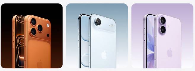 애플 아이폰 시리즈 (사진=홈페이지 캡처)