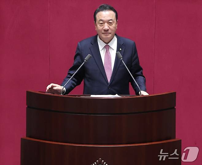 엄태영 의원의 본회의장 모습.(엄태영 의원실 제공. 재판매 및 DB금지)