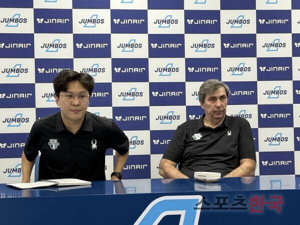필립 블랑 감독(오른쪽). ⓒ스포츠한국DB