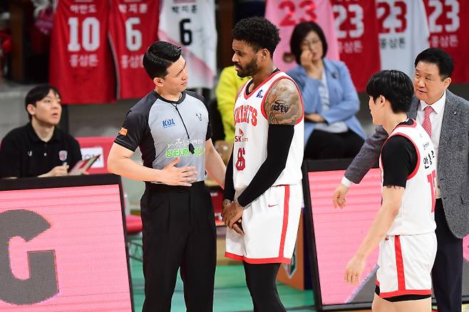 서울 SK 대릴 먼로. 사진=KBL