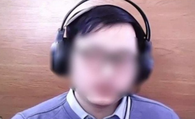 암호화폐 분야 조사·기고 활동을 하는 A씨가 올린 북한 IT 요원 추정 면접 지원자의 영상.  [사진 출처=엑스]