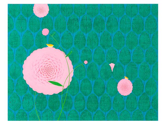 이미애 작가의 ‘어느 여름날-꿈꾸는 겁쟁이’(2025) <두나무 아트센터>