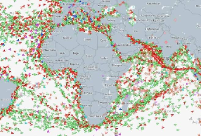 미국과 이란이 2주간 휴전에 전격 합의한 가운데 페르시아만에 갇힌 선박 800여척의 소유주들이 호르무즈 해협 통행에 관한 자세한 정보를 파악하기 위해 서두르고 있다. [사진출처 = 케이플러 홈페이지]