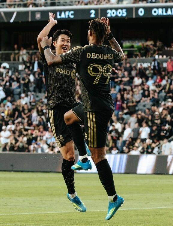 손흥민과 부앙가/LAFC