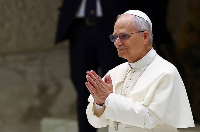 레오 14세 교황. [로이터]