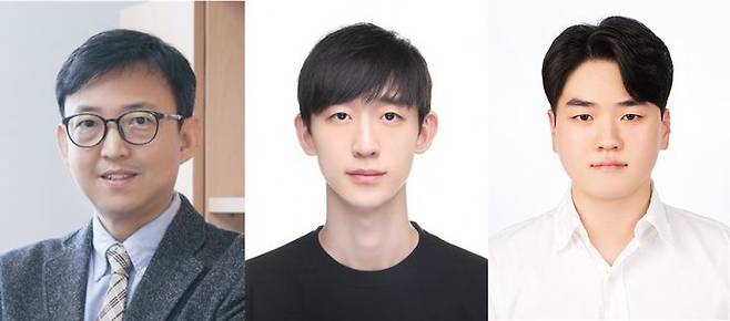 [울산=뉴시스] UNIST 연구진. 사진 왼쪽부터 조재흥 교수, 선승원 박사, 전영진 연구원 2026.04.08. photo@newsis.com *재판매 및 DB 금지