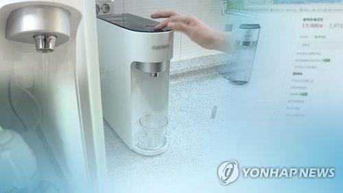 정수기 렌탈(CG) [연합뉴스TV 자료사진]