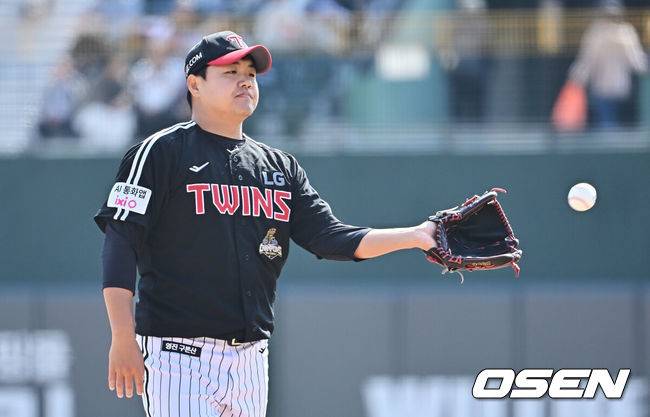 [OSEN=부산, 이석우 기자] LG 트윈스 장현식. 2026.03.14 / foto0307@osen.co.kr