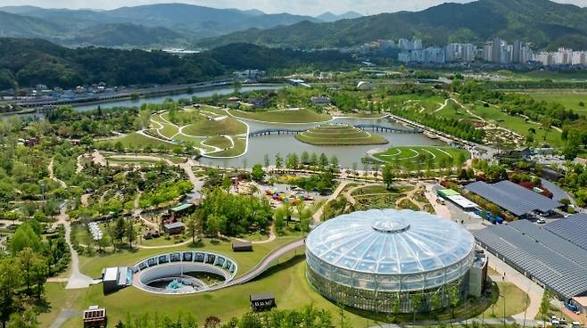 ‘생태와 치유·문화 인프라 도시’ 순천의 한 축인 순천만국가정원. 순천시 제공