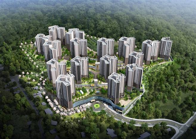 ‘남판교 더 힐’ 조감도