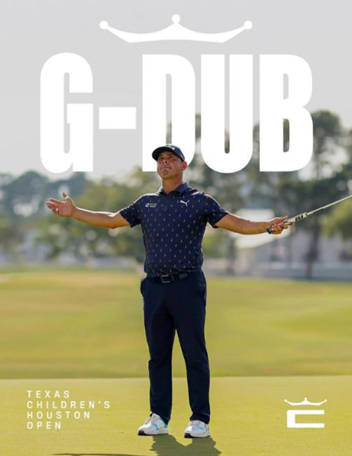 개리 우드랜드, 텍사스 칠드런스 휴스턴 오픈 우승 이미지. 푸마