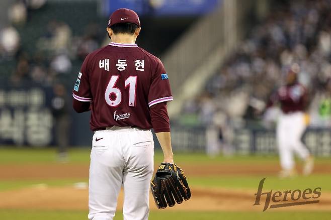 ▲ 배동현 ⓒ키움 히어로즈