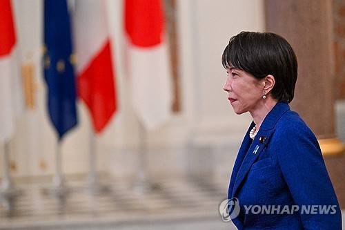 다카이치 사나에 일본 총리 [AFP 연합뉴스 자료사진. 재판매 및 DB 금지]